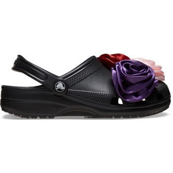 Crocs™ Classic Rosette Clog Black