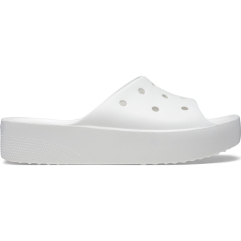 Crocs™ Classic Platform Slide White