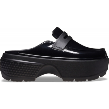 Crocs™ Stomp High Shine Loafer Black