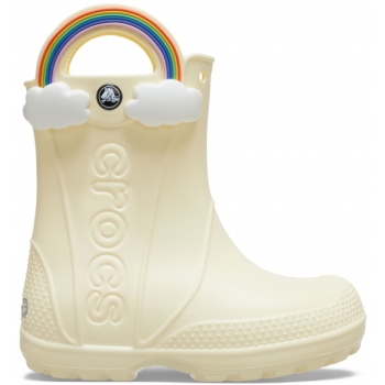 Crocs™ Handle It Rainbow Rain Boot K Buttercream