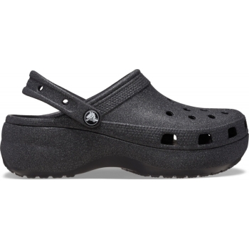 Crocs™ Classic Platform Glitter Clog W Black