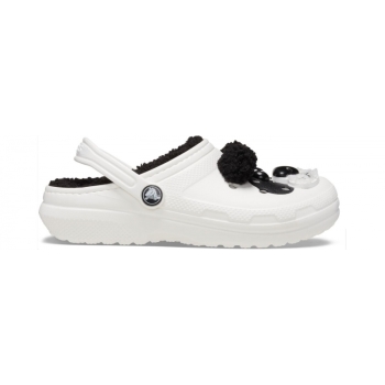 Crocs™ Classic Lined I Am Panda Bear Clog T Chalk/Black