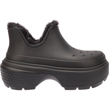 Crocs™ Stomp Lined Shorty Boot Black/Black