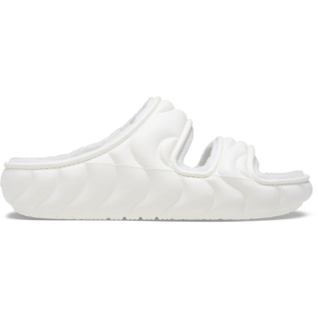 Crocs™ Classic Cozzzy Overpuff Sandal White