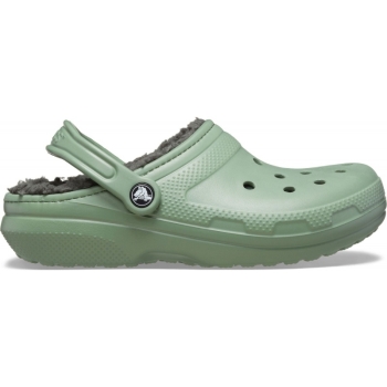 Crocs™ Classic Lined Clog Moss/Multi