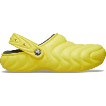 Crocs™ Classic Lined Overpuff Clog Cyber Yellow