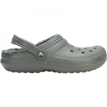 Crocs™ Classic Lined Clog Slate Grey / Smoke